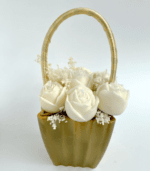 Golden candle bouquet