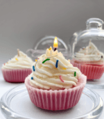 Cupcake candle gift