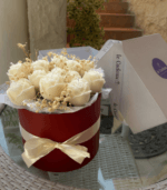 Valentine candle bouquet