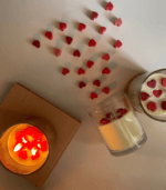 mon cheri- Valentine candle